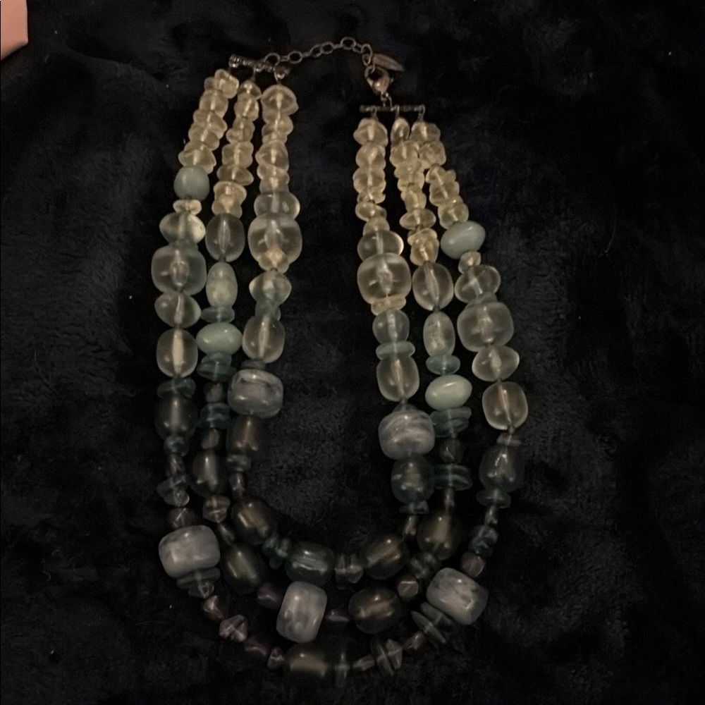 Elegant Multi-Strand Beaded Necklace
